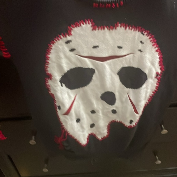 Dollskill x Friday the 13th Vile Voorhees Oversized Sweater - Picture 3 of 5